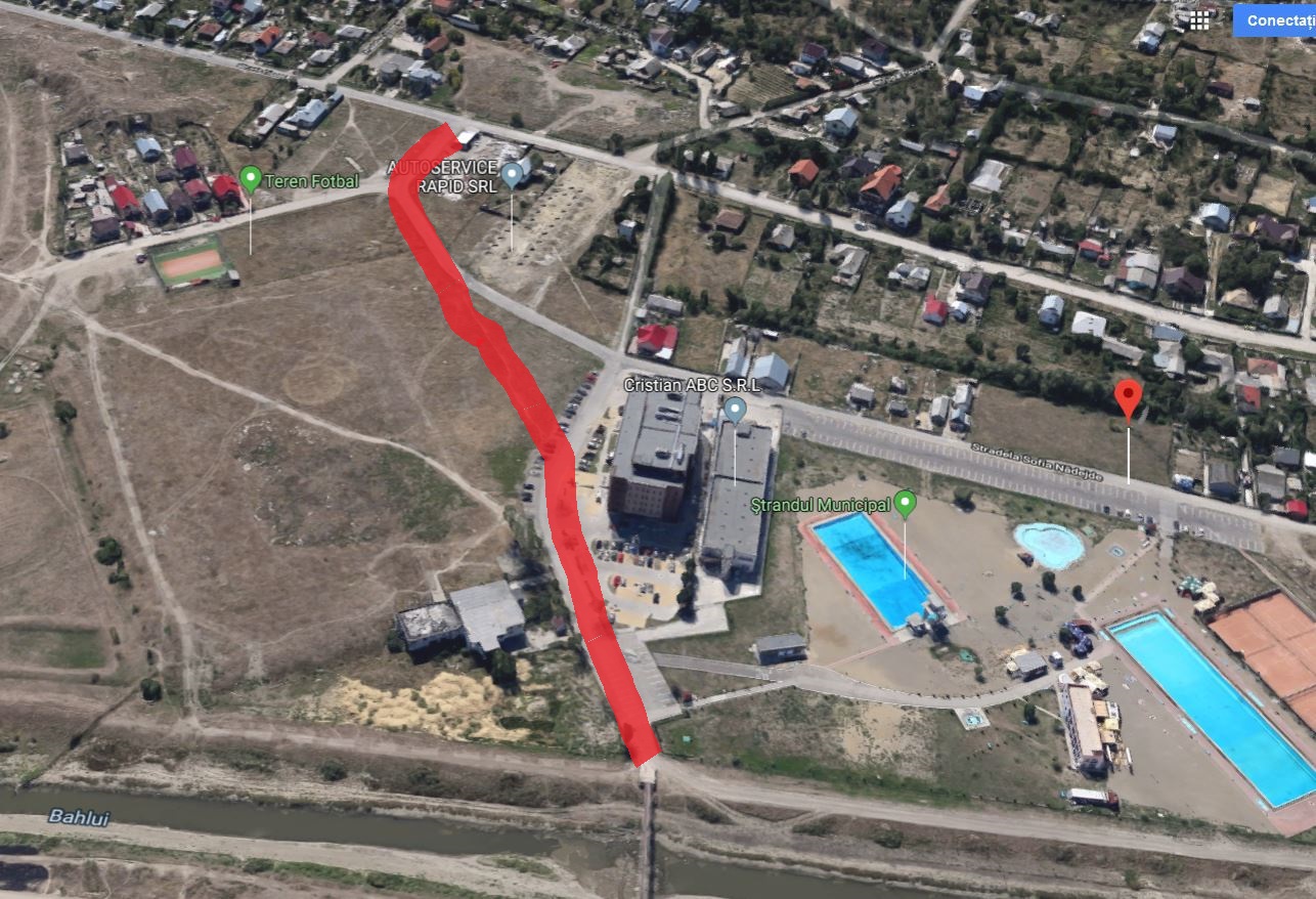 stradela Sofia Nadejde schita