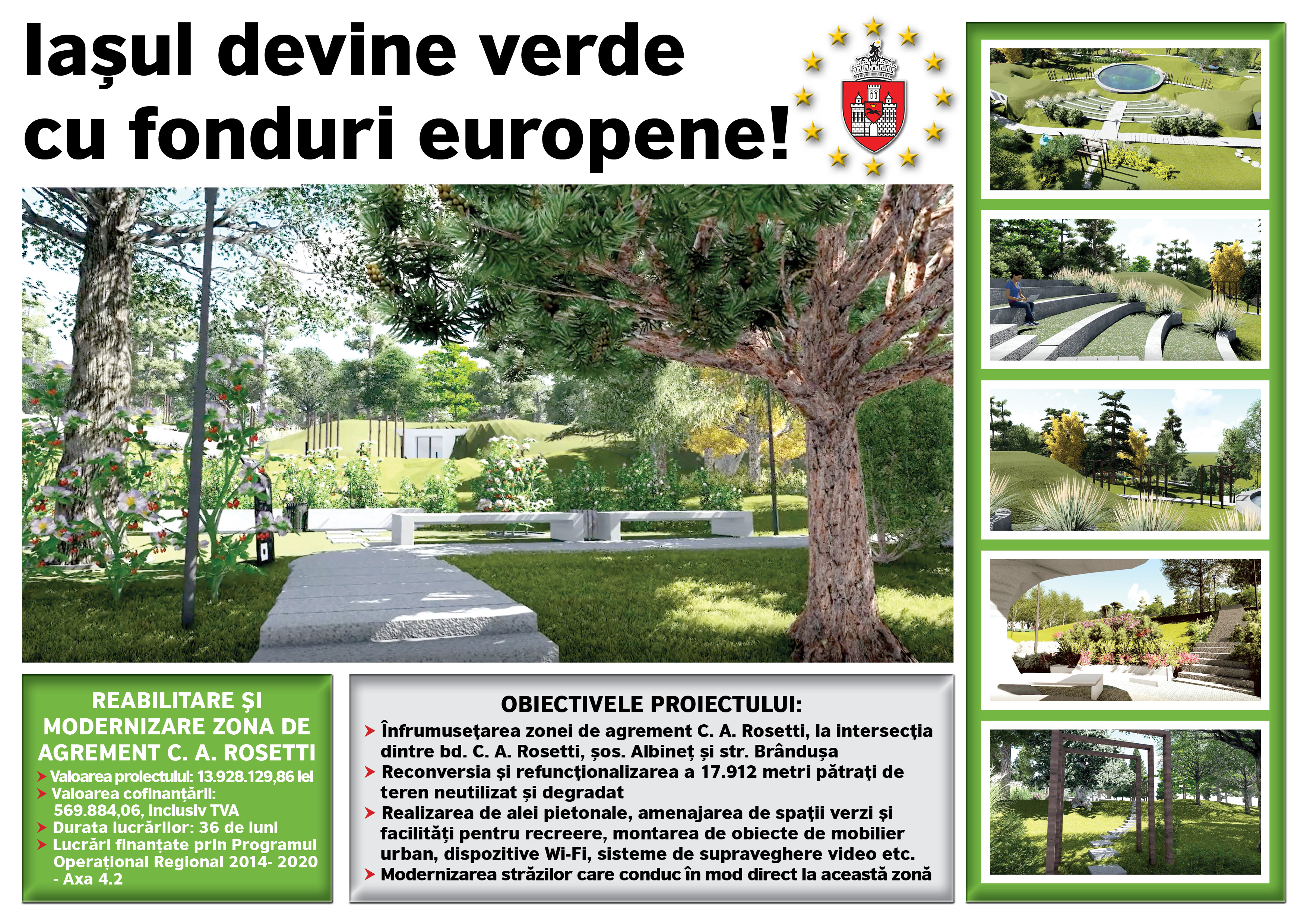 Reabilitare si modernizare zona agrement C A Rosetti_FB landscape