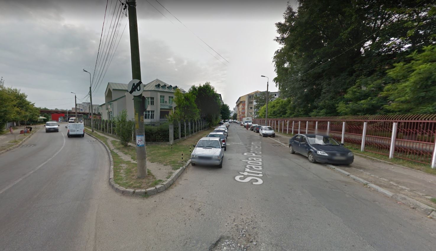 strada Pantelimon Halipa tronosn captura Google Maps