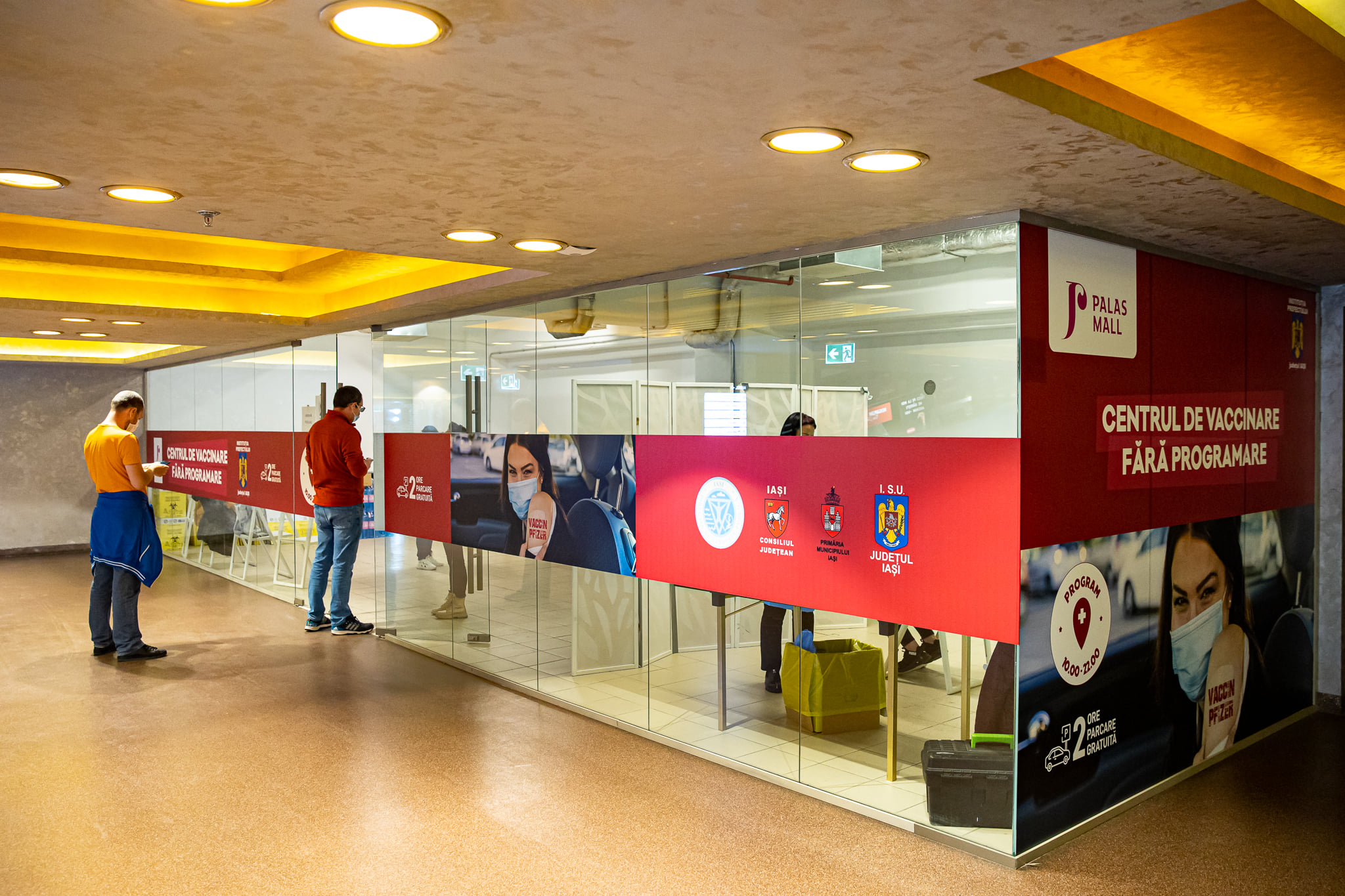 Centru vaccinare Palas Iasi